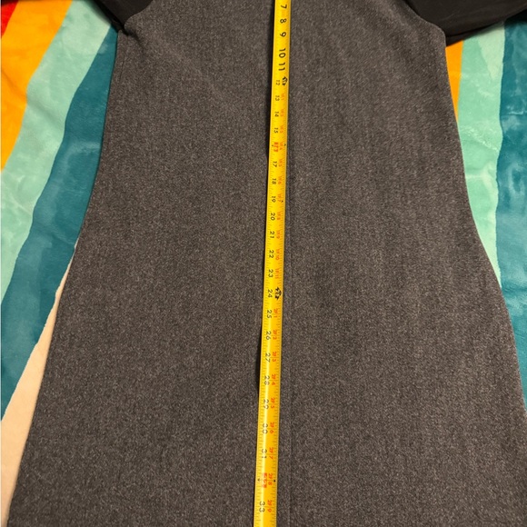 Gray & Black Cat Pocket Tunic Dress - Picture 5 of 6